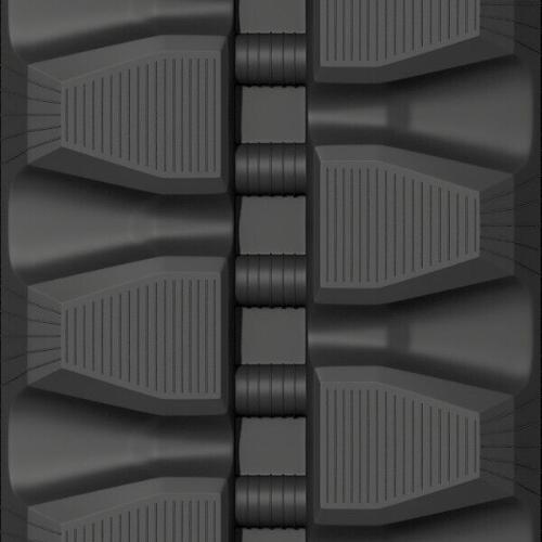 Block Pattern Tracks Grizzly Rubber Tracks