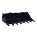 Mammoth Attachments Rock Buckets Mammoth 72" Heavy-Duty Tooth Bucket for Skid Steers & Track Loaders