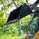 Mammoth Attachments Rock Buckets Mammoth 72" Heavy-Duty Tooth Bucket for Skid Steers & Track Loaders