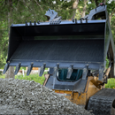 Mammoth Attachments Rock Buckets Mammoth 72" Heavy-Duty Tooth Bucket for Skid Steers & Track Loaders