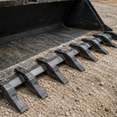 Grizzly ES-Series Buckets Grizzly ES-Series 72" Standard Tooth Bucket | Made in USA | Universal Skid Steer Quick Attach
