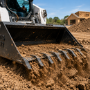 Grizzly ES-Series Buckets Grizzly ES-Series 72" Standard Tooth Bucket | Made in USA | Universal Skid Steer Quick Attach