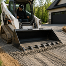 Grizzly ES-Series Buckets Grizzly ES-Series 72" Standard Tooth Bucket | Made in USA | Universal Skid Steer Quick Attach