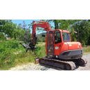 Blue Diamond Brush Cutters Blue Diamond Mini Excavator Heavy Duty Brush Cutter