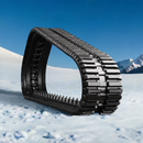 Rubber Tracks Warehouse CASE Rubber Track CASE TV 370 Rubber Track 450x86x55 ( 18" ) Straight Bar Pattern