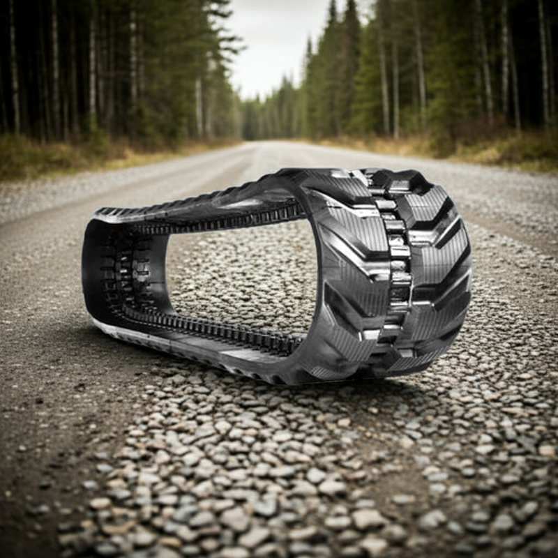 Rubber Tracks Warehouse CAT Rubber Track CAT 303.5E2CR Rubber Track 350x52.5x90 ( 14" ) Directional Block Pattern