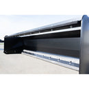 Express Steel Snow Pusher Express Steel 10' XD30 Pullback Snow Pusher-for JD and NH skid steers
