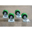 Express Steel Casters Express Steel 4" Poly Casters - 4406