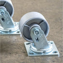 Express Steel Casters Express Steel 4" Steel Casters - 4402