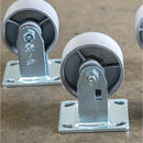 Express Steel Casters Express Steel 4" Steel Casters - 4402