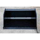 Express Steel Buckets Express Steel 48" Mini Bobcat Mulch/Snow Bucket - ES-MBSMB-0048