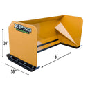 Express Steel Snow Pusher Express Steel 5' XP30 Snow Pusher