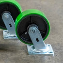 Express Steel Casters Express Steel 6" Poly Casters - 6606
