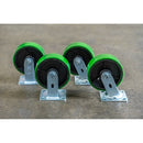 Express Steel Casters Express Steel 6" Poly Casters - 6606
