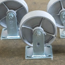 Express Steel Casters Express Steel 6" Steel Casters - 6602