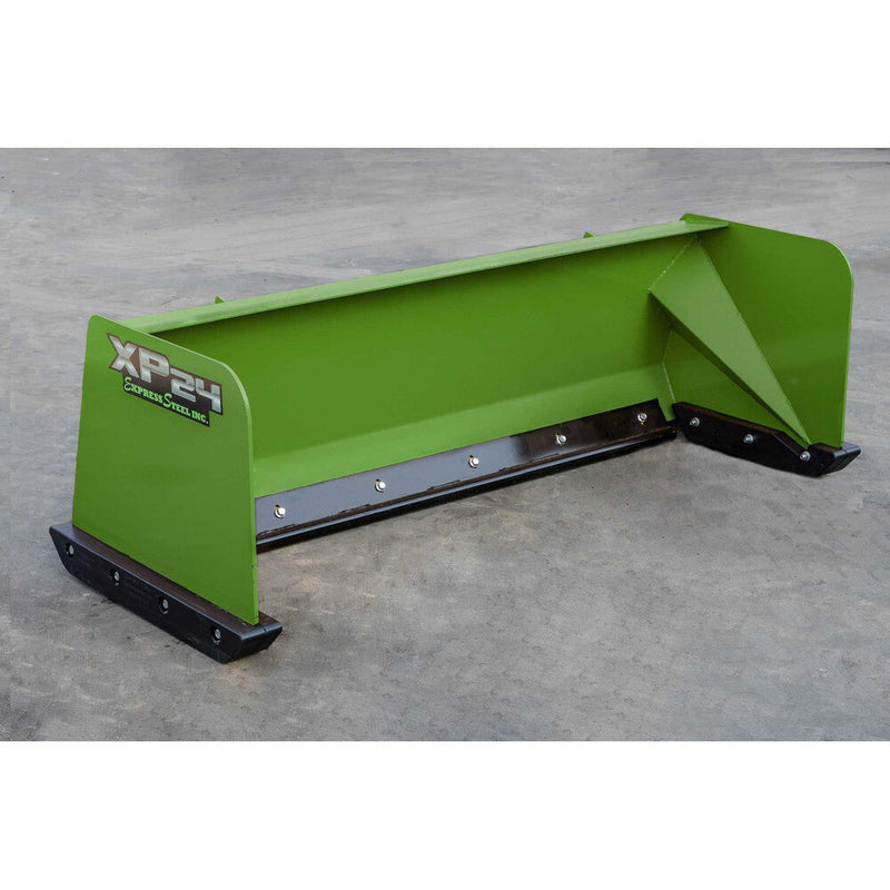 Express Steel Snow Pushers John Deere Green / Universal Quick Attach Express Steel 6' XP24 Turf Pusher - ES924T06