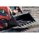 Express Steel Buckets Express Steel 60" Universal Quick Attach Standard Tooth Bucket - ES-STTB-0060