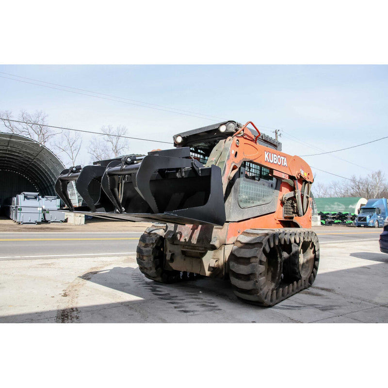 Express Steel Grapple Buckets Express Steel 66" Solid Bottom Two-Cylinder Grapple Bucket - ES20120