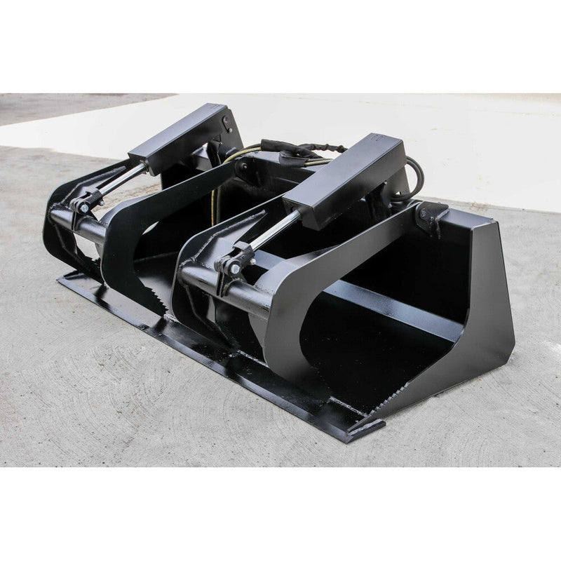 Express Steel Grapple Buckets Express Steel 66" Solid Bottom Two-Cylinder Grapple Bucket - ES20120