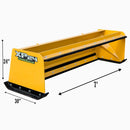 Express Steel Snow Pusher Express Steel 7' XP24 Pullback Snow Pusher
