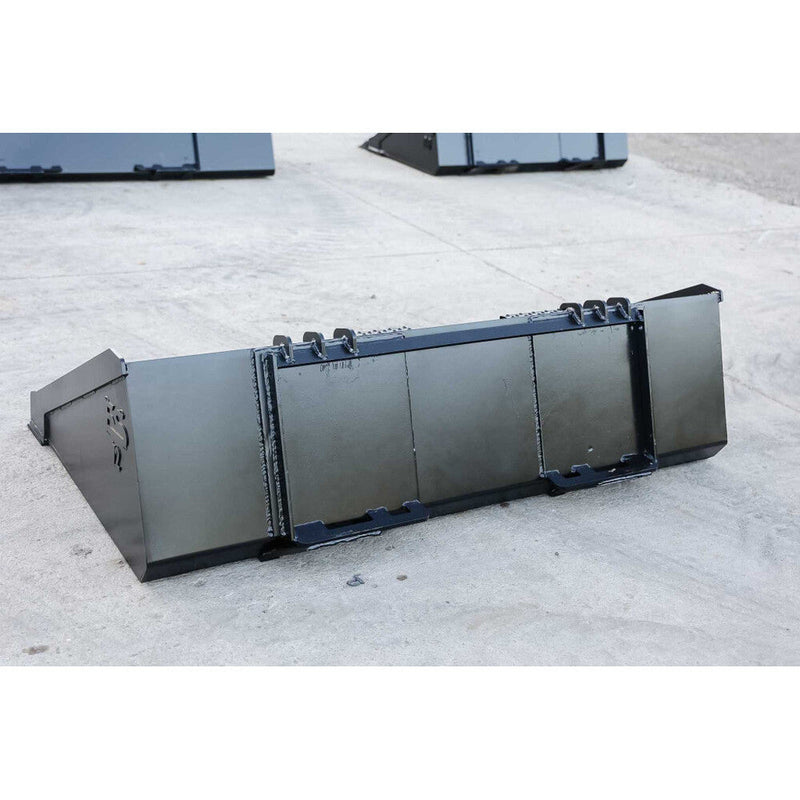 Express Steel Buckets Express Steel 72" Universal Quick Attach Heavy Duty Smooth Bucket - ES-HDSB-0072