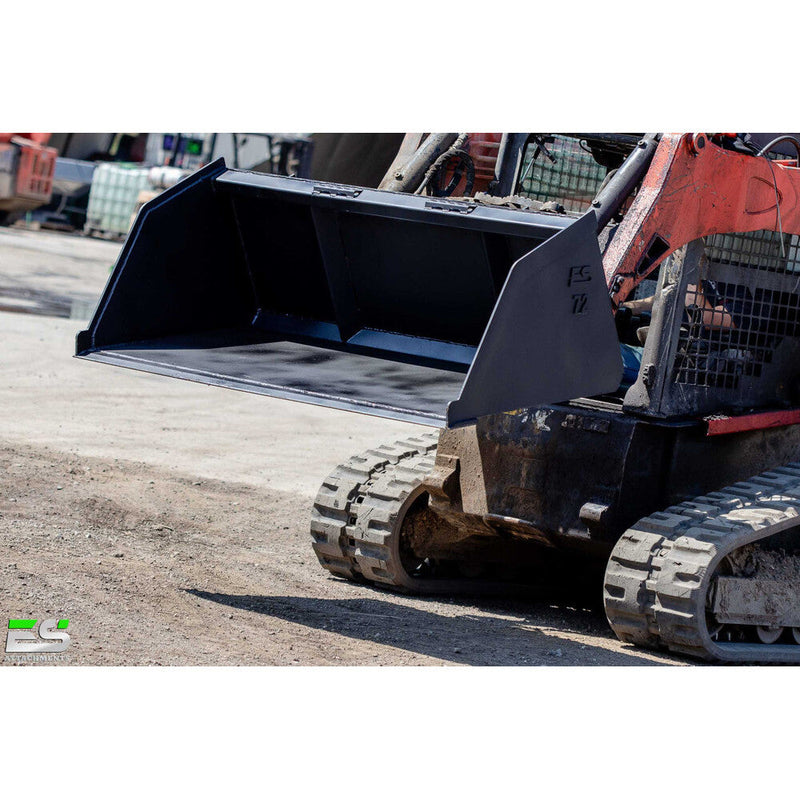 Express Steel Buckets Express Steel 72" Universal Quick Attach Snow/Mulch Bucket - ES-STSMB-0072