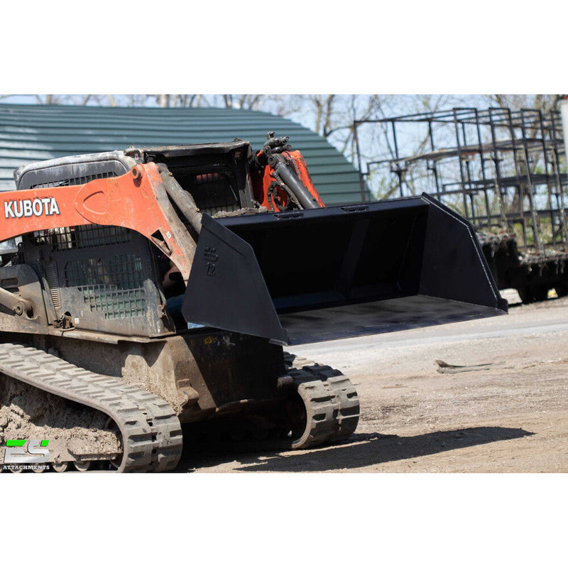 Express Steel Buckets Express Steel 72" Universal Quick Attach Snow/Mulch Bucket - ES-STSMB-0072