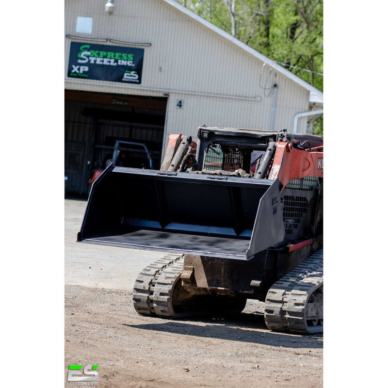 Express Steel Buckets Express Steel 72" Universal Quick Attach Snow/Mulch Bucket - ES-STSMB-0072
