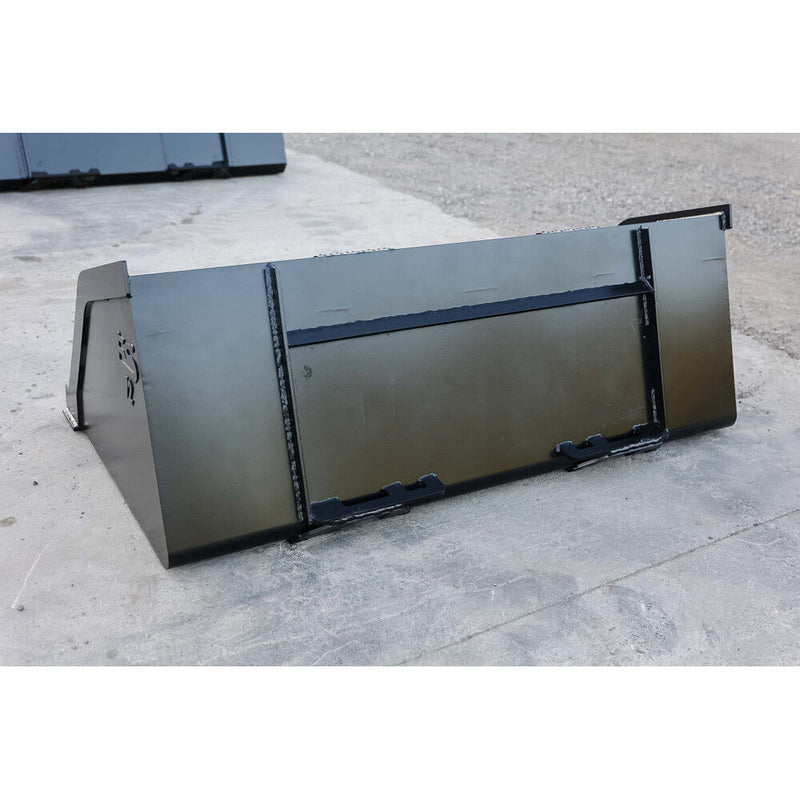 Express Steel Buckets Express Steel 72" Universal Quick Attach Snow/Mulch Bucket - ES-STSMB-0072