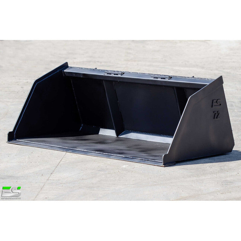 Express Steel Buckets Express Steel 72" Universal Quick Attach Snow/Mulch Bucket - ES-STSMB-0072