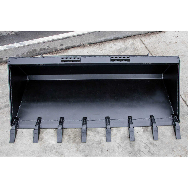 Express Steel Buckets Express Steel 72" Universal Quick Attach Standard Tooth Bucket - ES-STTB-0072