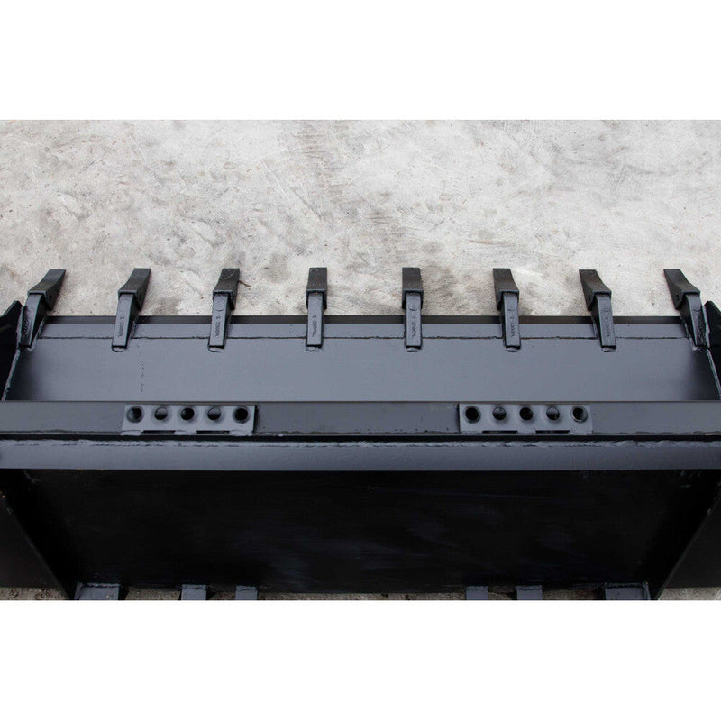 Express Steel Buckets Express Steel 72" Universal Quick Attach Standard Tooth Bucket - ES-STTB-0072