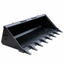 Express Steel Buckets Express Steel 72" Universal Quick Attach Standard Tooth Bucket - ES-STTB-0072