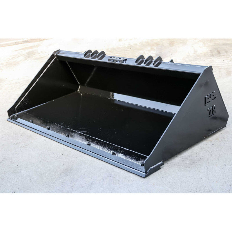 Express Steel Buckets Express Steel 78" Universal Quick Attach Heavy Duty Smooth Bucket - ES-HDSB-0078