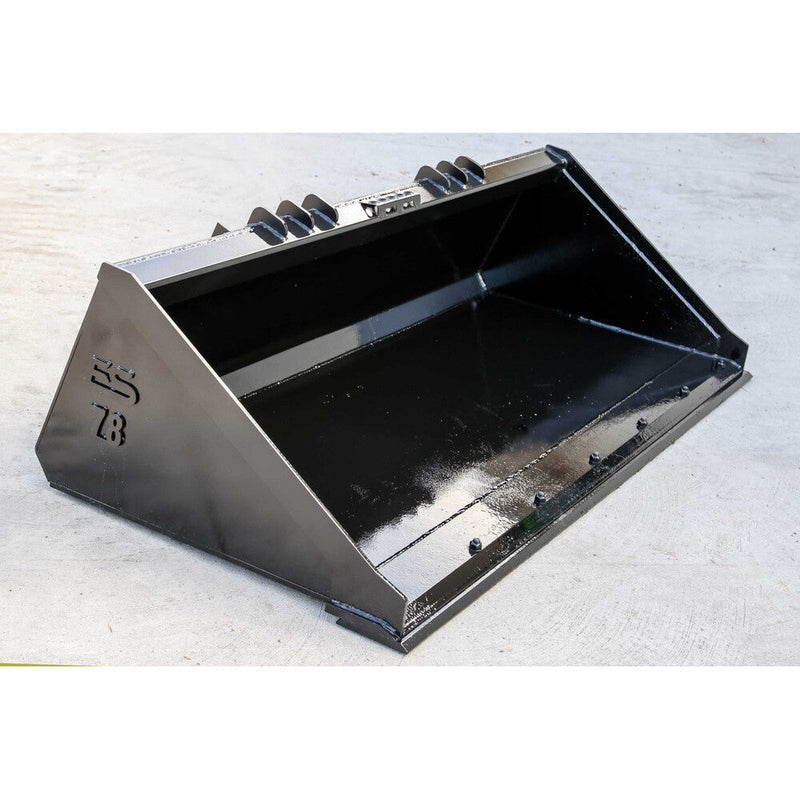 Express Steel Buckets Express Steel 78" Universal Quick Attach Heavy Duty Smooth Bucket - ES-HDSB-0078