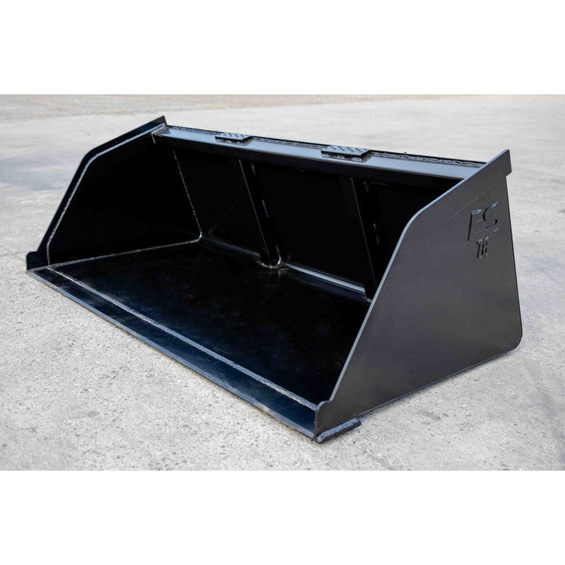 Express Steel Buckets Express Steel 78" Universal Quick Attach Snow/Mulch Bucket - ES-STSMB-0078