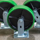 Express Steel Casters Express Steel 8" Poly Casters - 8806