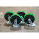 Express Steel Casters Express Steel 8" Poly Casters - 8806