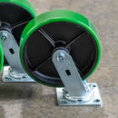 Express Steel Casters Express Steel 8" Poly Casters - 8806