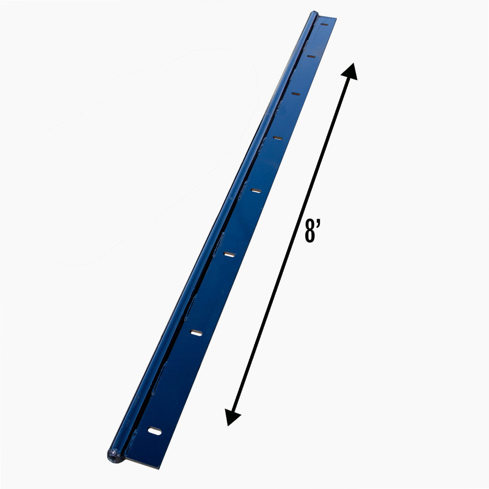 Express Steel 8' Turf Pusher Edge - 141 | Grizzly Rubber Tracks