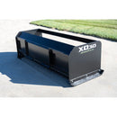 Express Steel Snow Pusher Express Steel 8' XD30 Pullback Snow Pusher-for JD and NH skid steers