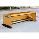 Express Steel Snow Pusher Express Steel 8' XD30 Pullback Snow Pusher-for JD and NH skid steers
