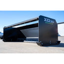 Express Steel Snow Pusher Express Steel 8' XD30 Pullback Snow Pusher-for JD and NH skid steers
