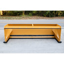 Express Steel Snow Pusher Express Steel 8' XD30 Pullback Snow Pusher-for JD and NH skid steers
