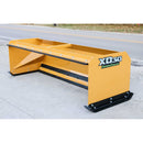 Express Steel Snow Pusher Express Steel 8' XD30 Pullback Snow Pusher-for JD and NH skid steers