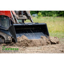 Express Steel Buckets Express Steel 84" Heavy Duty Tooth Bucket - ES-HDTB-0084