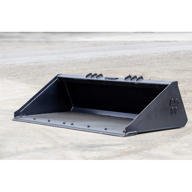 Express Steel Buckets Express Steel 84" Universal Quick Attach Heavy Duty Smooth Bucket - ES-HDSB-0084