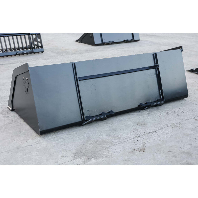 Express Steel Buckets Express Steel 84" Universal Quick Attach Snow/Mulch Bucket - ES-STSMB-0084