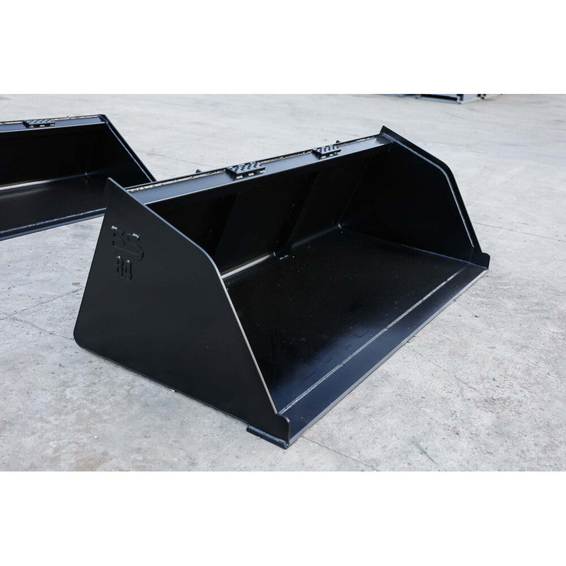 Express Steel Buckets Express Steel 84" Universal Quick Attach Snow/Mulch Bucket - ES-STSMB-0084