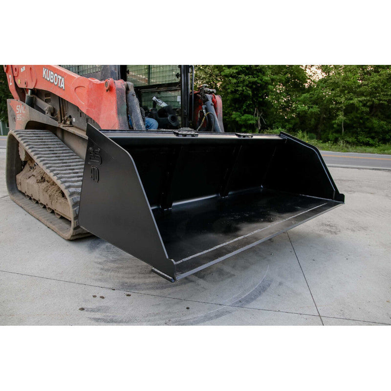 Express Steel Buckets Express Steel 90" Universal Quick Attach Snow/Mulch Bucket - ES-STSMB-0090